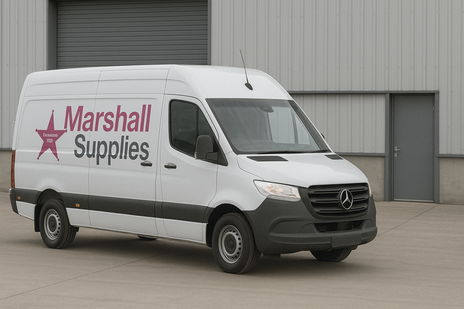 Marshall Supplies Van